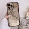 Кофейный цветной чехол для iPhone 17/17 Pro Max для внешней торговли (Также подходит для iPhone 12/13/14 Pro)