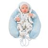 REBORN Doll - Berjuan S.L - White Pajamas - Blue Hat - Crying Button Mechanism - 50 Cm - Multicolored - Plastic
