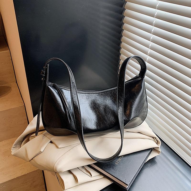 Сегодняшняя популярная женская сумка-пельмень большой вместимости, новая модная простая и универсальная наплечная сумка-мессенджер