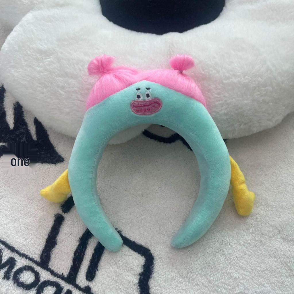 Мультяшный плюшевый ободок «Рататуй»: Милый аксессуар для волос в японском и корейском стиле для умывания лица
