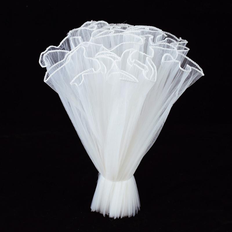 4 ярда упаковка для букета цветов жемчужная пряжа волна роза флористическая упаковка кружевной сетчатый материал свадебный подарок украшения принадлежности