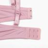 Pink Push Up Bra for Girl Comfy & Breathable Cross Hollow Out Bra, Women's Lingerie 34B-40B Cup Underwear