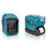 Переменный ток 220 В Для Makita/Ryobi/Bosch/Dewalt/Milwaukee 18 В Литиевая батарея Наружный инверторный генератор 200 Вт Инверторная мощность Светодиод
