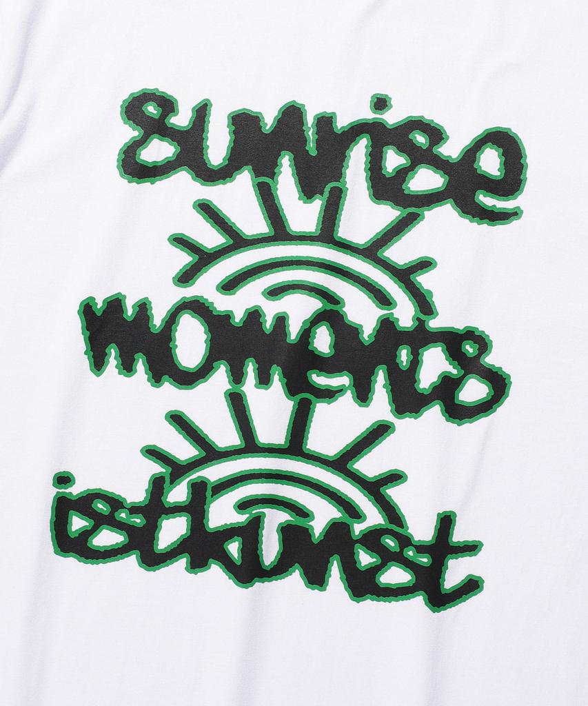 ISTKUNST Sunrise Moment Tee_White(Ik2Emmt504A)