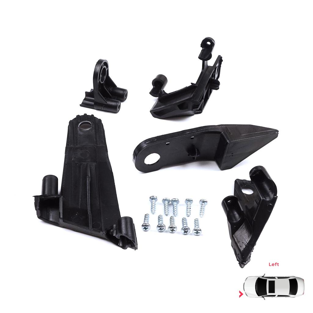 BHL565-1 Комплект кронштейнов для ремонта держателя фары, левая сторона для Dacia Renault Duster MK2 HM 2017-2024 260609367R