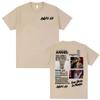 Anuel AA Real Hasta La Muerte Album Cover Tshirt 2026 Summer Mens Clothing High Street Y2K Tshirt Luxury Cotton Mens Tshirt