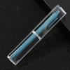 Gift Solid Color Transparent Pen Storage Case Pen Box School Office Supplies