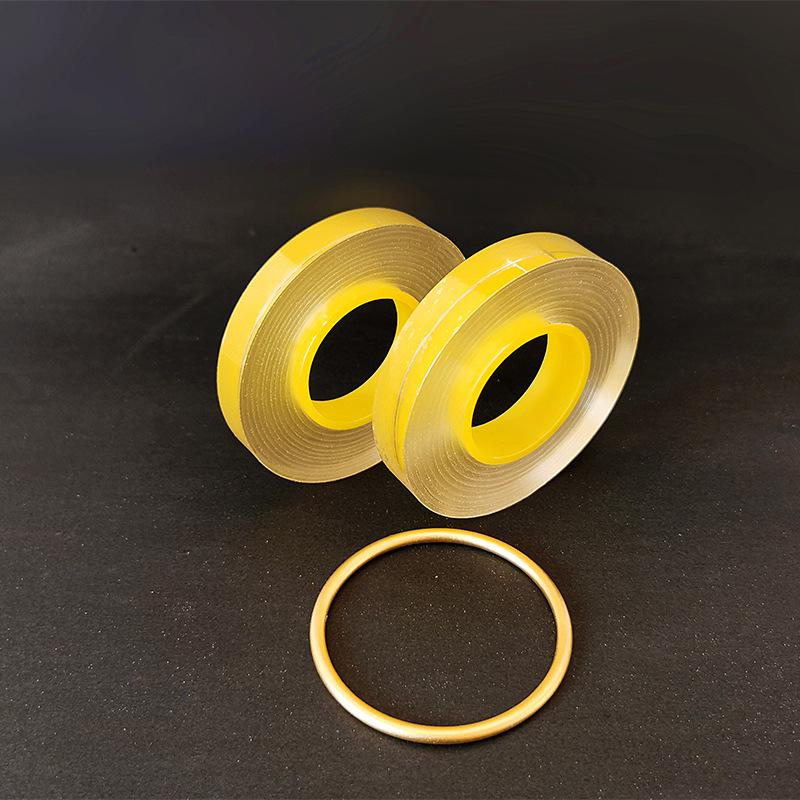 Transparent Electrostatic Jewelry Protection Film for Gold Bracelets