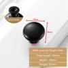 Black Furniture Cabinet Door Handle Cupboard Wardrobe Drawer Dresser Knob Pull 96/128mm Hole Kitchen Closet Manufacture Factory
