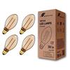 Greenandco 4x Ampoule À LED Décorative Style Vintage Rétro Industriel Antique Edison E27 B75 4W 200lm 1800K (blanc Très Chaud) 320