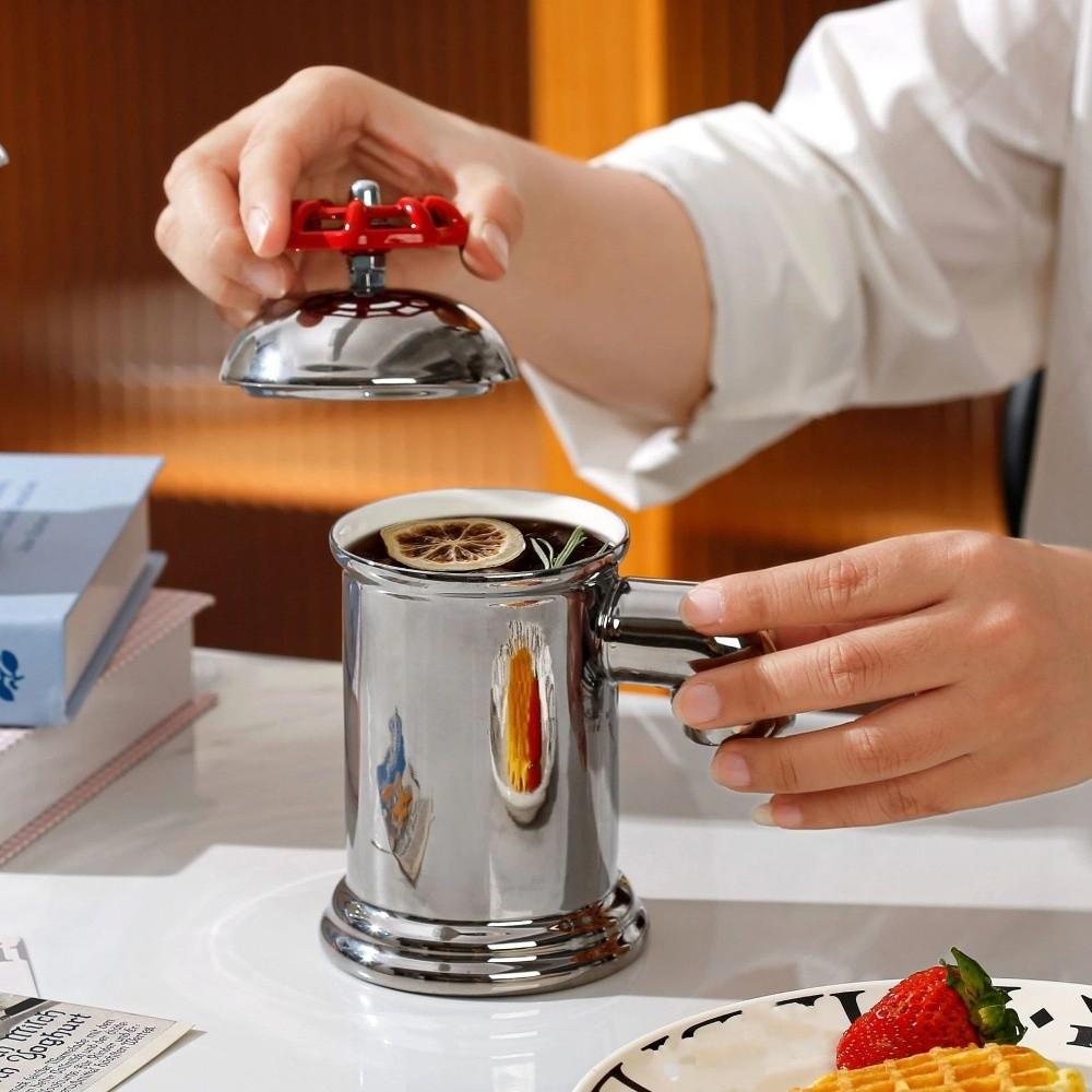Home Decor Large Capacity Faucet Ceramic Mug Novelty Funny Porcelain Mug 350ml Milk Cup Student