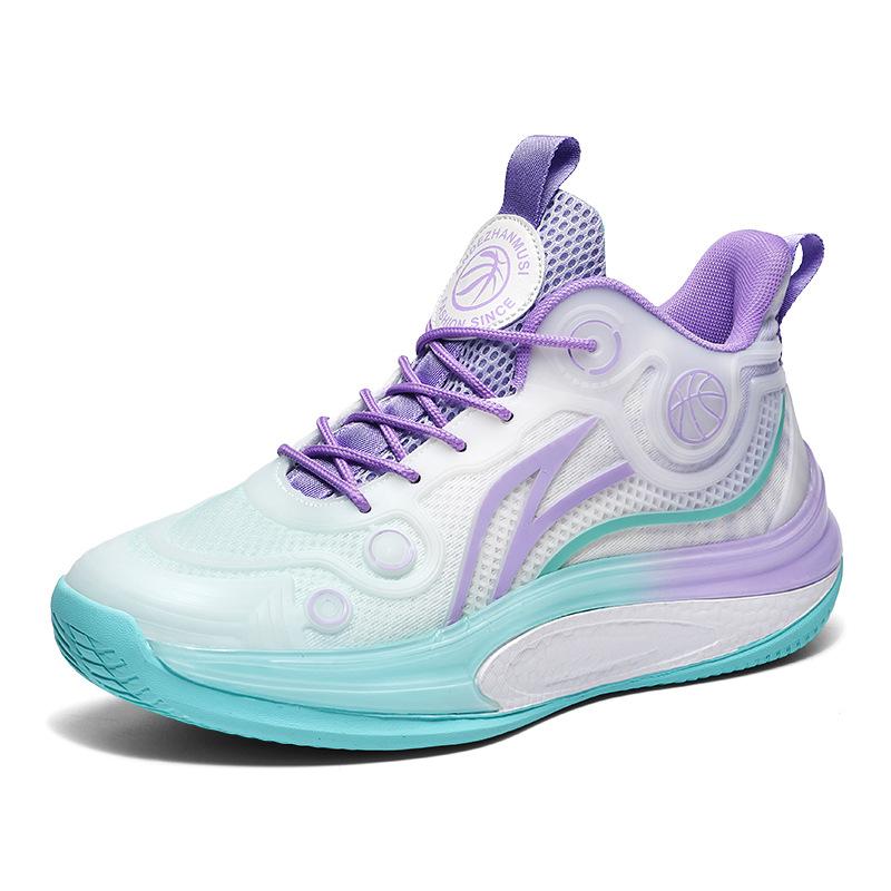 Training Basketball Shoes Youth Casual Sneakers Student Competition Sneakers Fashion Luminous Running Shoes