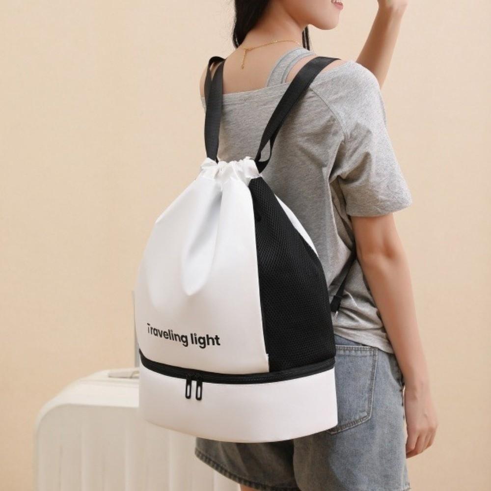 Waterproof Travel Bag Large Capacity Swimming Yoga Bag Durable Sports Backpack  Travel Use