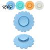 Home Drainage Solution Sunflower Silicone Floor Drain Mat, Bionic Petal Design Anti-Clog Sink Bathroom Sewer Protector Hair Filter, Odor-Proof