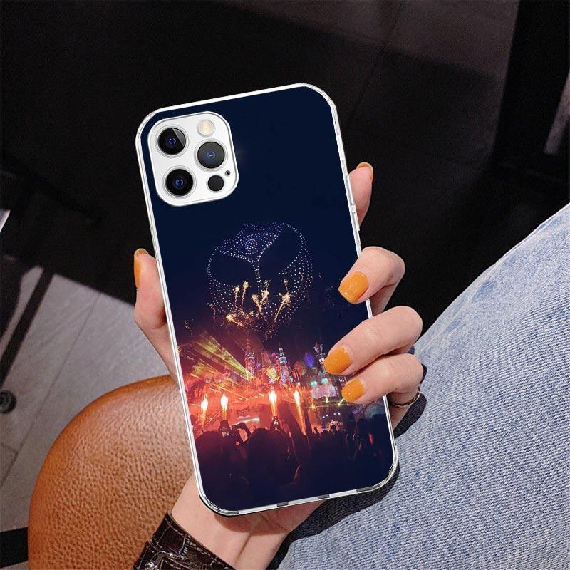 Чехол для телефона Музыкальный фестиваль Tomorrowlands Для iPhone 17 Air 16 Pro Max 16E 15 + 14 Plus 11 12 13 Mini 7 8 SE Подарок Печатная крышка Fund