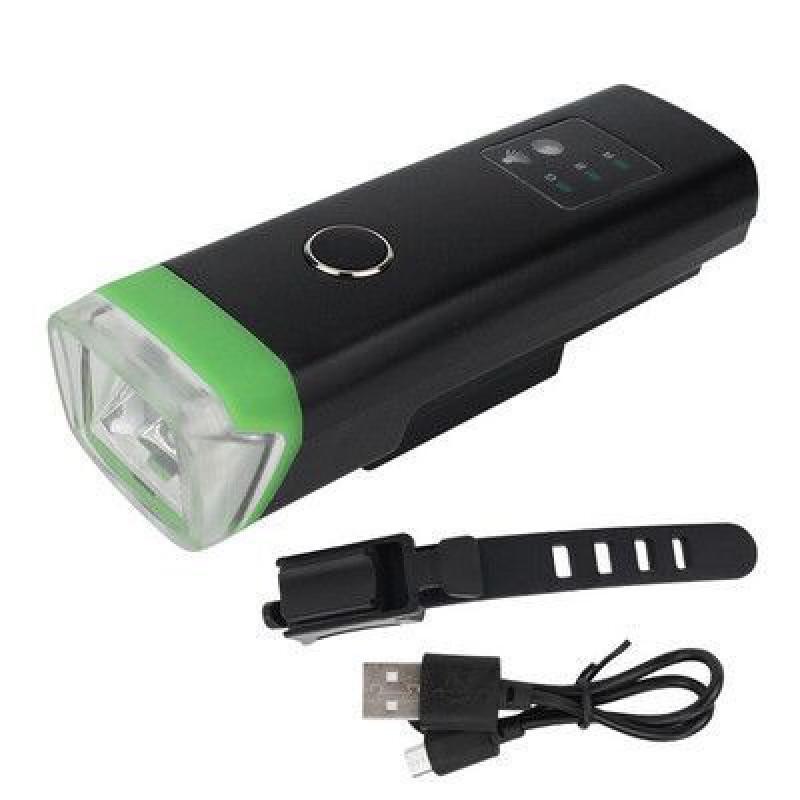 UOSU USB Перезаряжаемый Передний Велосипедный Фонарь и Набор Задних Фонарей 056