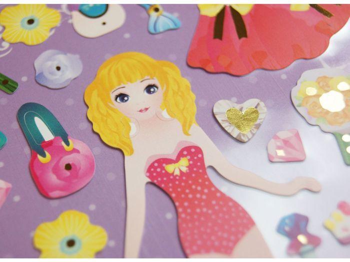 Stickers - Dress Up Your Princess! - Sequins
