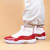 Кроссовки Air Jordan 11 Retro GS Cherry Kids Белый Черный Varsity-Red 378038-116