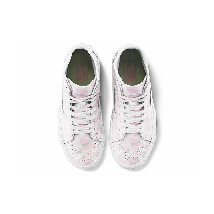 Vans Sk8 hI Зауженные кроссовки Розовый/Белый Женские VN0A4U164W5