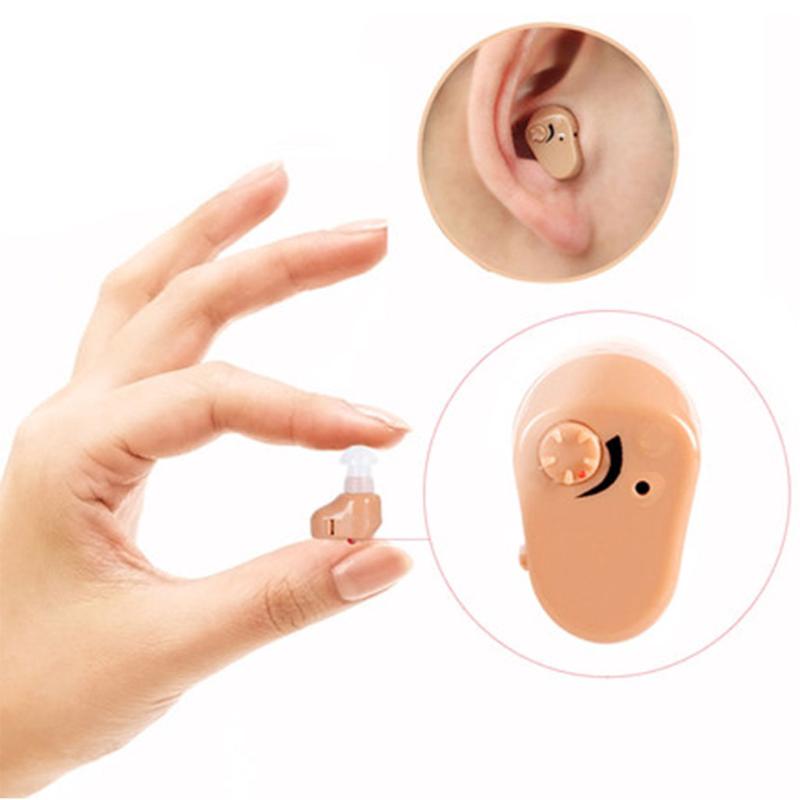 IN Ear Hearing Aid AXON K-83 Sound Amplifier Soft Earplugs Personal Health Care