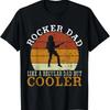 Retro Rock And Roll With Rocker Dad Is Much Cooler T-Shirt