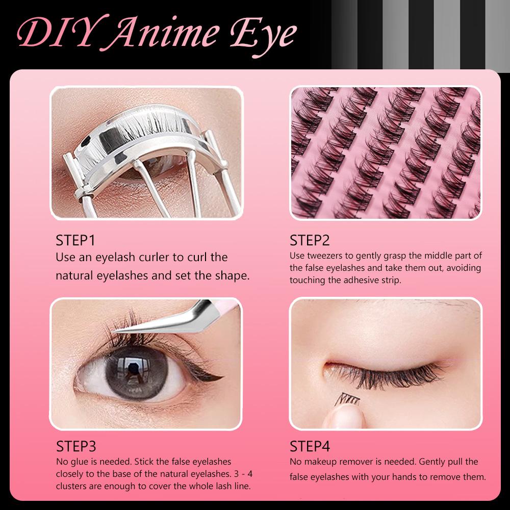 5D накладные ресницы пушистые густые ресницы для наращивания новые ресницы своими руками без клея