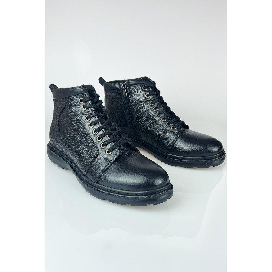 Мужские повседневные полусапоги из натуральной кожи