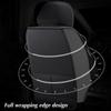 Universal PU Leather Front Car Seat Cover Durable&Breathable Cushion Mat Waterproof Protect Cushion Auto Seat Cover 1PC