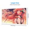 Keviners Коврик для мыши Rem Ram Игровой Аниме Водонепроницаемый 40 x 75 x и Противоскользящий Размер 0.3см (Накано Нино)