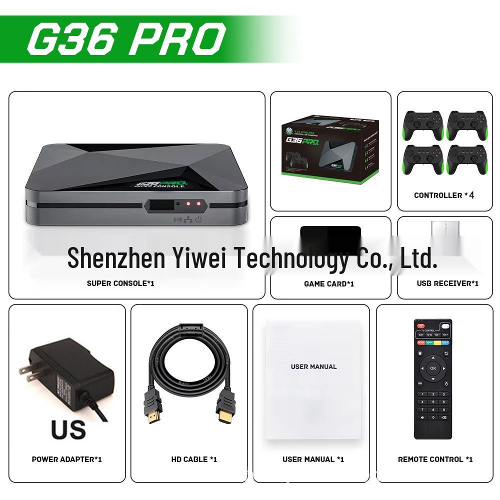 GameBox G36 Pro: Игровая консоль для ТВ с двойной системой