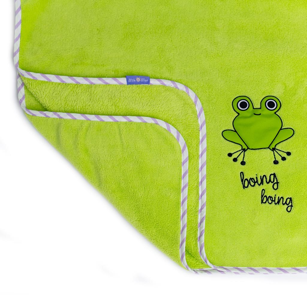 Milk&Moo Cacha Frog Baby Blanket