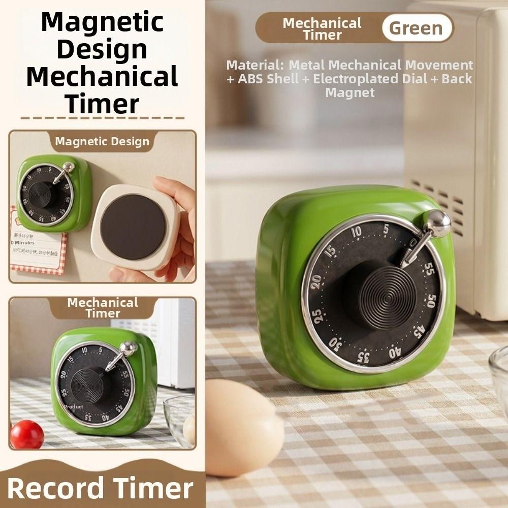 Self Discipline Countdown Alarm Clock Record Design Children Study Timer Kids/Adult