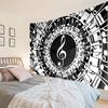 Music Fusion Art Tapestry Room Decoration Wall Hanging for Living Room Bedroom, dormitory, Birthday and Christmas gifts