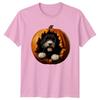 Dog In Pumpkin TShirt Halloween Bernedoodle Pet Halloween Gift For Him And Her