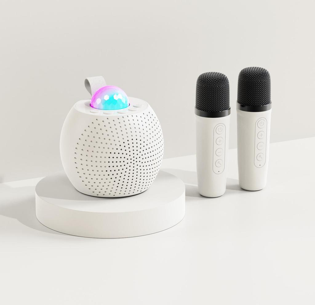 Z1 Портативная Bluetooth колонка и микрофон «все в одном» со светодиодной подсветкой