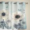 Vintage Flower Butterfly Modern Window Curtains for Living Room Bedroom Curtain Kitchen Treatment Blinds Drapes