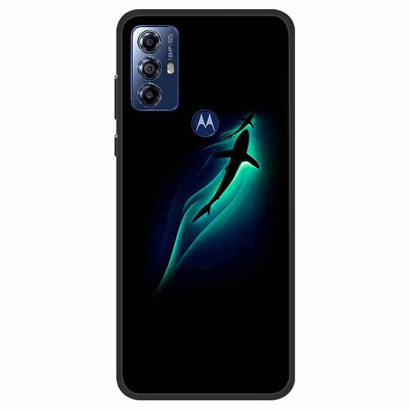 Чехол для Motorola Moto G Play 2023 Мягкий силиконовый задний чехол для Moto G Play 2023 Чехол GPlay 2023 Черная крышка для телефона