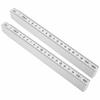 2pcs 2m Folding Carpenter Ruler Lightweight Compact Measuring Stick Woodworking Tool Layout Tool Dimension Measurement