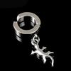 Fashion Rock Style Hypoallergenic Cross Shaped Titanium Steel Ear Clip Accessories