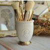 Embossed Portrait Makeup Brush Holder Lipstick Eyebrow Pencil Storage Box  Desktop Decor