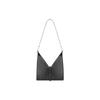 Givenchy Cut-Out Silver Finish Metal Detail G Cube Chain Smooth Calfskin Leather Mini Handbag Women Handbag Black BB50HNB00D-001