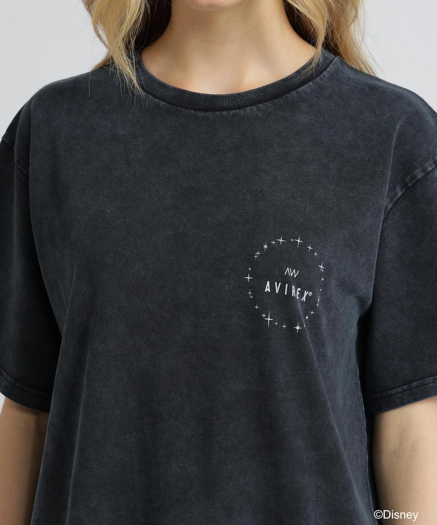 AVIREX Коллекция FANTASIA MICKEY MOUSE BROOM WOMAN F 410 Серая ФУТБОЛКА Женская 783-5235614