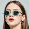 Vintage Fashion Round Sunglasses Women Men Luxury Brand Designer Hip Hop Popular Small Frame Punk Sun Glasses Travel Shades