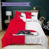 AZ Alkmaar Pattern Bedding uilt Set uilt Cover Pillowcase Home Decoration Birthday Gift (1 * duvet cover + 2 * pillowcase without core)