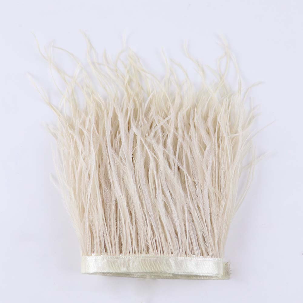 Перо 6-18 см Натуральное Белое Черное Страусиные Перья Отделка для Свадебного Платья Аксессуары для Одежды Декор Вечерин Перо Бахрома