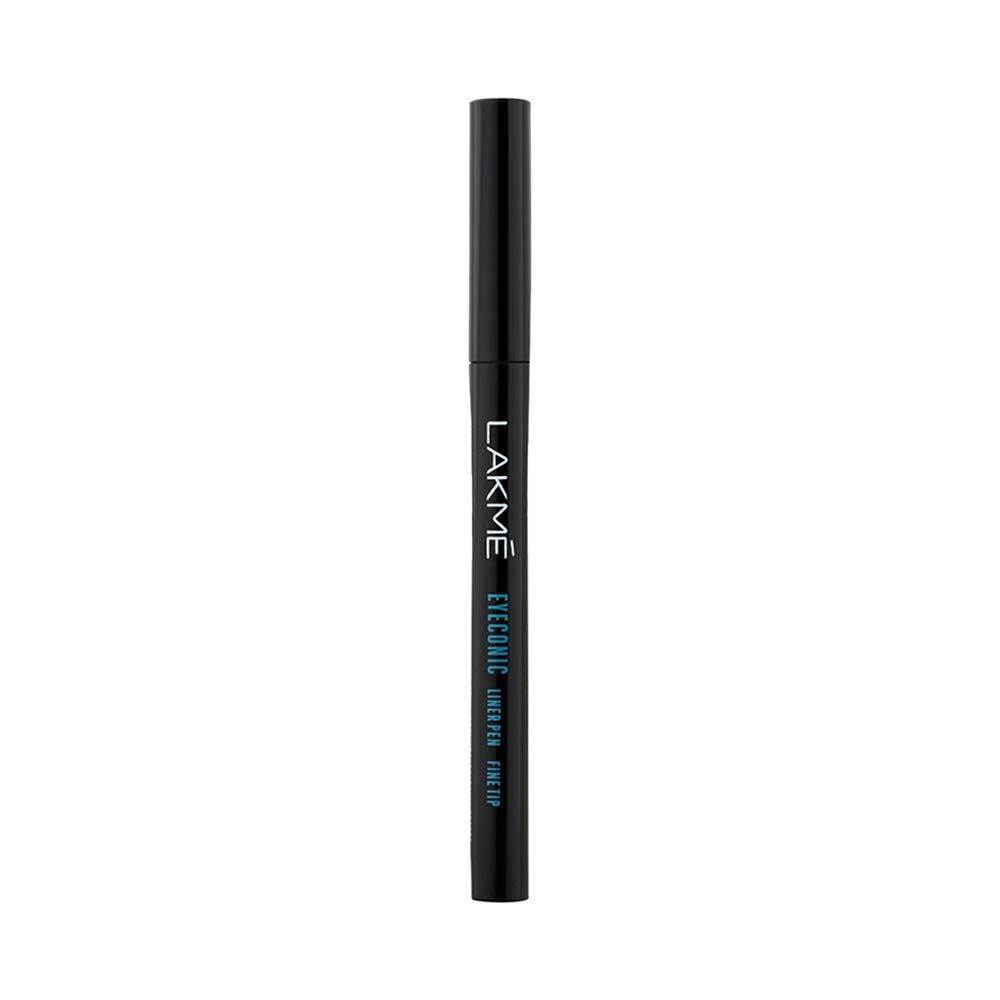 Черный лайнер (1 мл), Eyeconic Liner Pen Fine Tip, Lakme