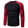 New Casual Fashion Streetwear Long Sleeve T-shirt Men Woman Fitness Raglan Sleeves Tee Shirt Male Tops Spring Autumn Clothing