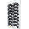 Effect Wispies Fluffy Full Volume Thick Eye Lash Extension False Eyelashes 25MM Lashes 4D Mink