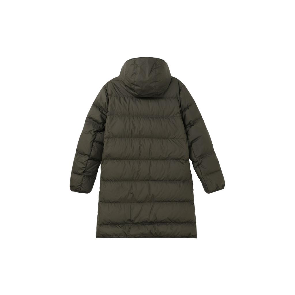 Nike Однотонный пуховик средней длины с принтом логотипа для мужчин, верхняя одежда, красно-зеленый DV1134-355