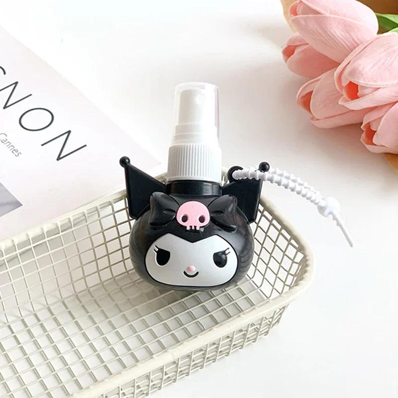 Кавайи Аниме Sanrio 50 мл Распылитель Куроми Синнаморолл Моя Мелоди Студенческий Дорожный Портативный Косметика Парфюм Алкоголь Нажимная Бутылка